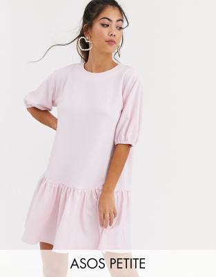 asos pink smock dress