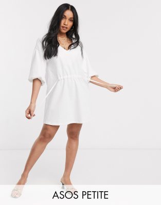 asos white dress petite