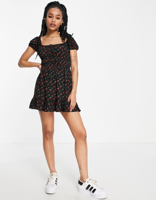 Asos petite 2024 tea dress