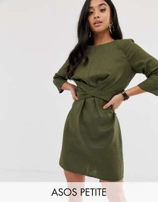 wrap petite dresses