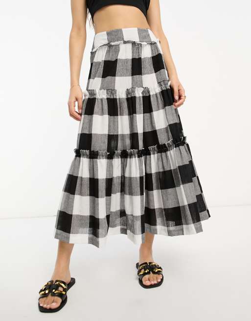 Asos uk outlet petite midi skirt