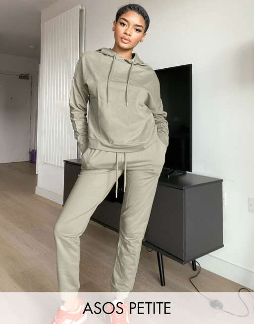 asos petite jogger set