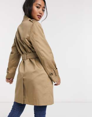 asos petite trench coat