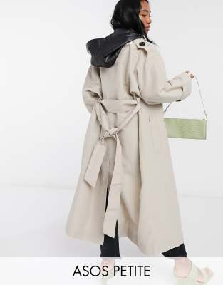 asos petite trench coat