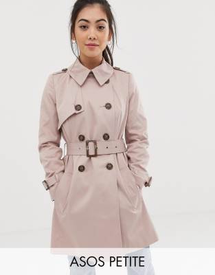 asos petite trench coat