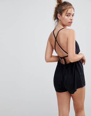 asos beach playsuit
