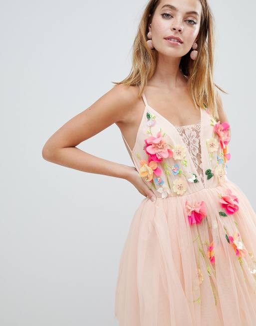 Asos petite best sale tulle dress