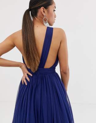 asos petite tulle dress