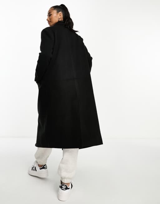 Asos discount black coat