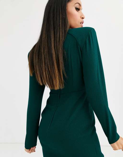 ASOS DESIGN Petite twist front mini dress | ASOS