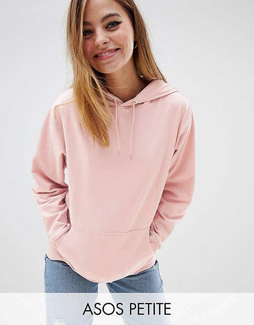 ASOS DESIGN Petite ultimate hoodie in pink | ASOS