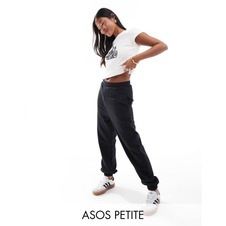 ASOS DESIGN Petite ultimate jogger co-ord in black | ASOS