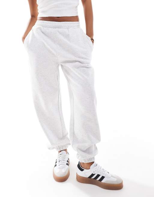 Brilliant Basics Women's Pocket Fleece Track Pants - Grey Marl