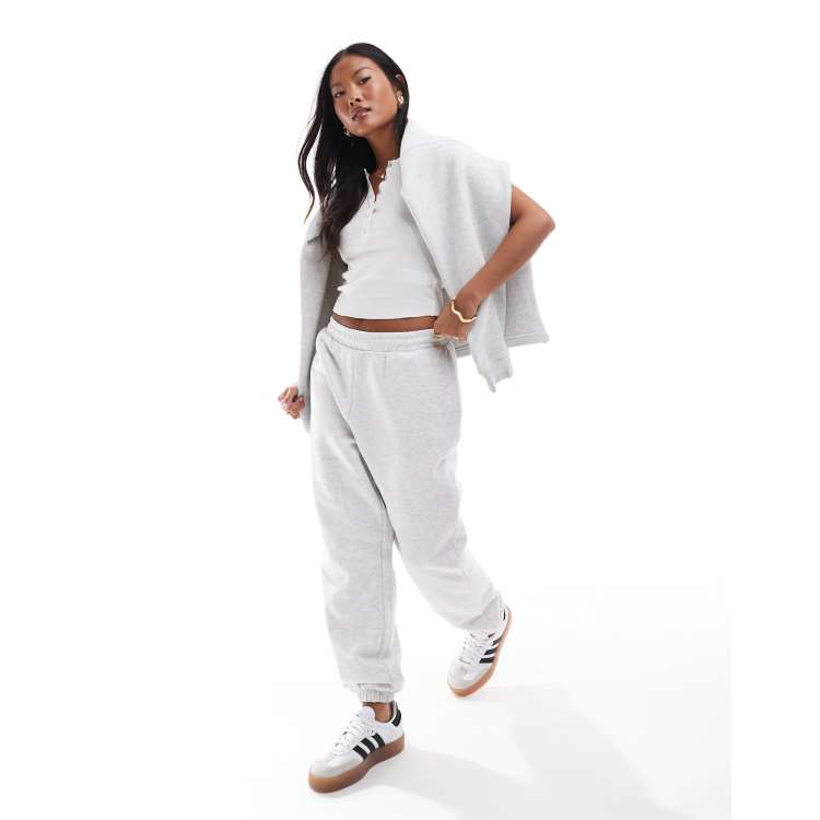 トップス 9090 OG LogoTee sweatpants Heather white 9090 Logo Tee Light Sweatpants Heather M