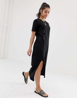 petite maxi t shirt dress