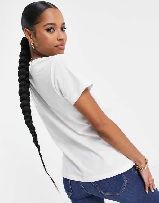 Petite crew neck outlet tees