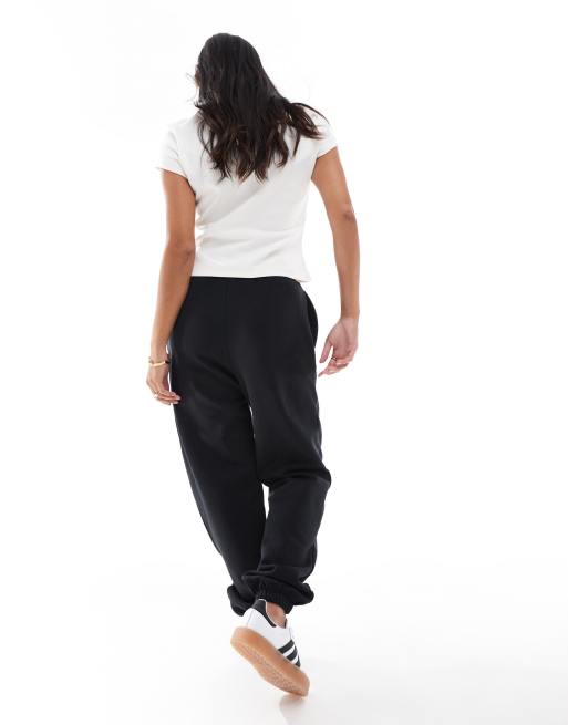 ASOS DESIGN Petite ultimate trackies in black, 2 of 5