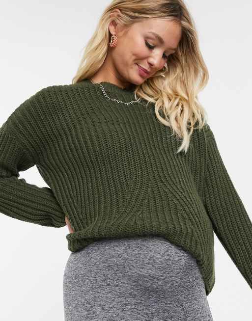 Asos Design Petite Umstandsmode Graumelierte Leggings Mit Uberbauchbund Asos