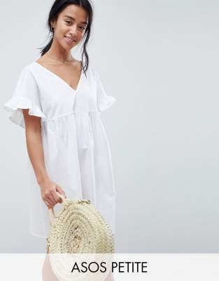 asos petite smock dress