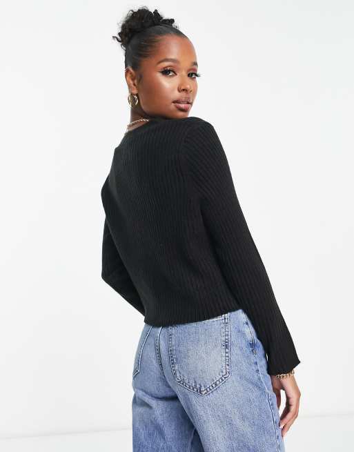 Asos hot sale black cardigan