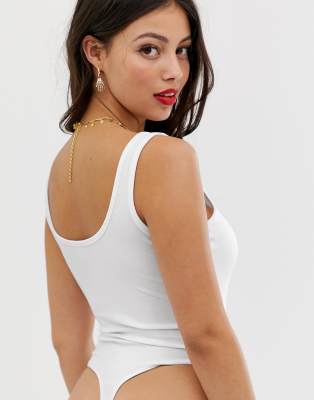 asos white bodysuit