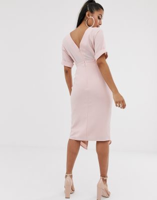 petite blush dress