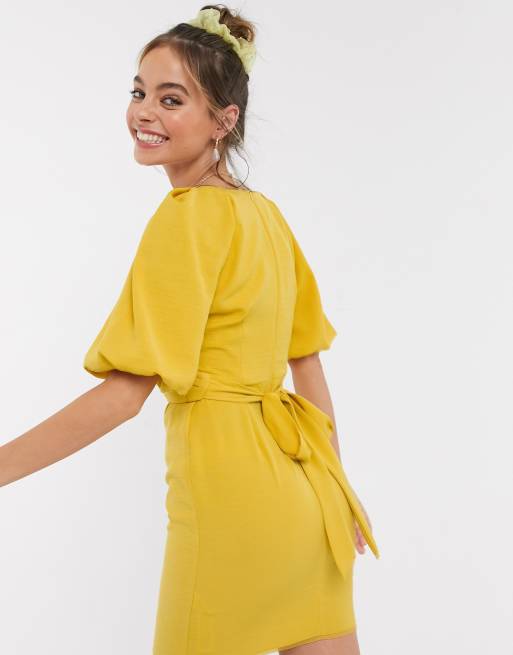 Asos design outlet wiggle mini dress