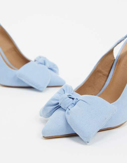 Pale hot sale blue stilettos