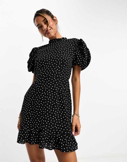 Asos spotty hot sale dress