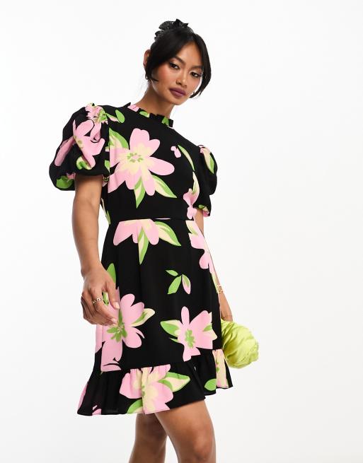 Kate Spade Dress With Floral Motif in Pink