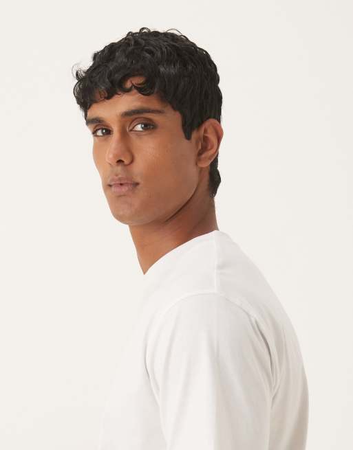 ASOS DESIGN - Pigiama vestibilità comoda color crema a quadri, 4 di 5