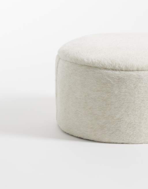 ASOS DESIGN pillbox hat in cream, 4 of 4