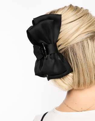 Bandeau Pour Cheveux En Mousseline De Soie, Bande Élastique À Nœud Papillon Pour Femmes Filles