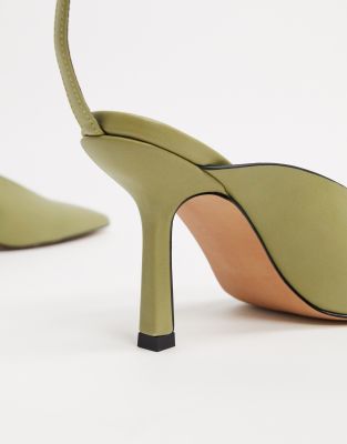 asos green heels