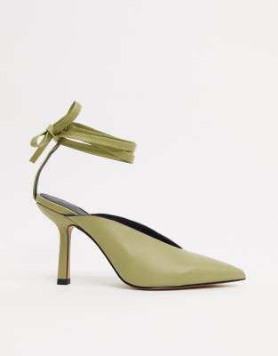 asos green heels