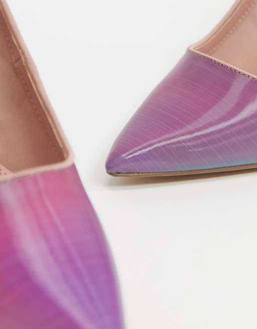 Asos deals holographic shoes