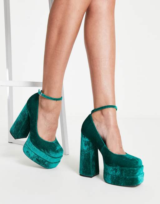 Blue heels asos online