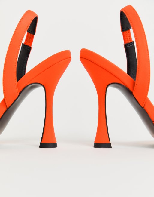 Scarpe arancio fluo sale