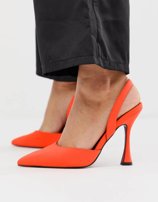 Asos on sale orange heels