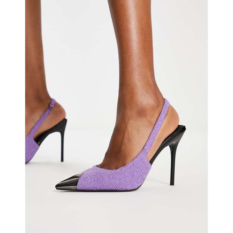 Purple best sale designer heels