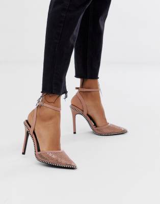 asos closed toe heels