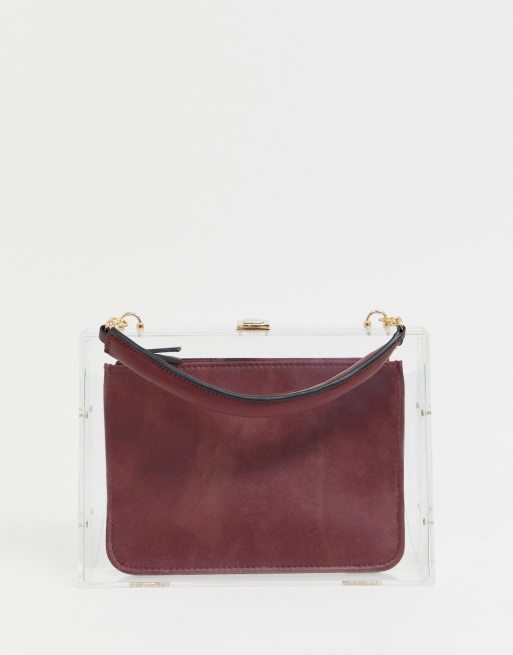 Clear on sale bag asos