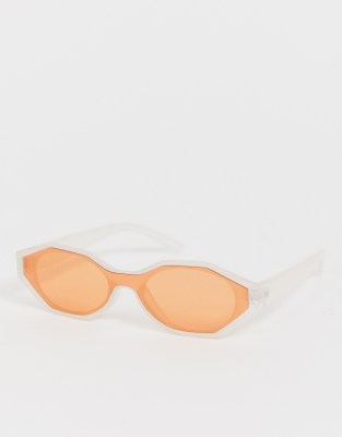 plastic hexagon sunglasses