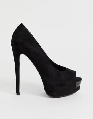 asos design playground high heels