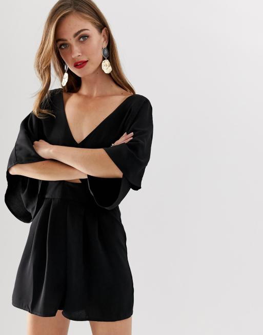 Kimono sleeve sale playsuit