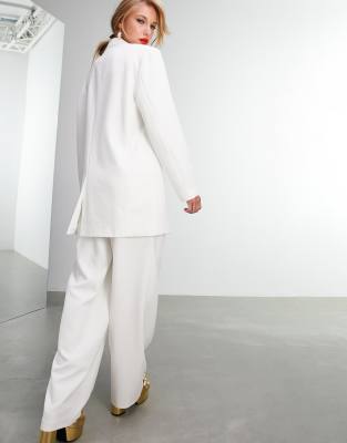 Sister Jane unisex lace trim hoodie in grey | ASOS