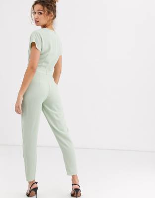 asos pleated jumpsuit