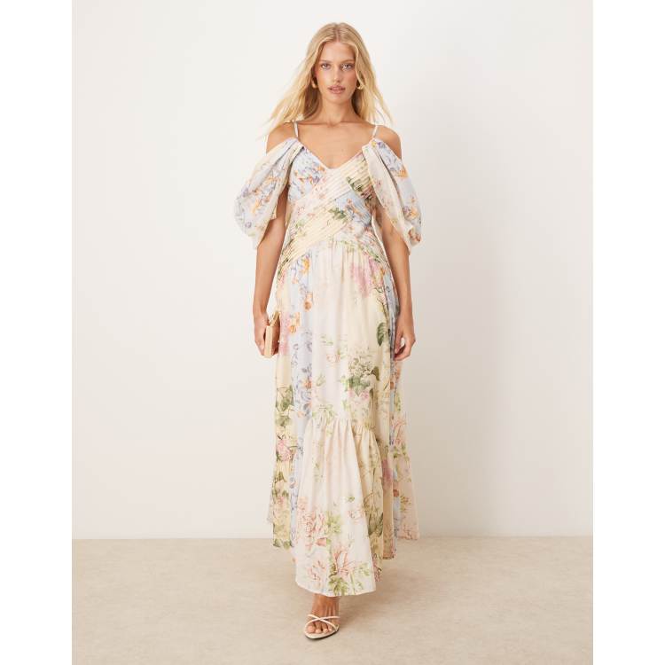 激安‼️未使用タグ付‼️ Tiered Floral Pleated Dress AK919_WX9270?hei=850&crop=0,0,