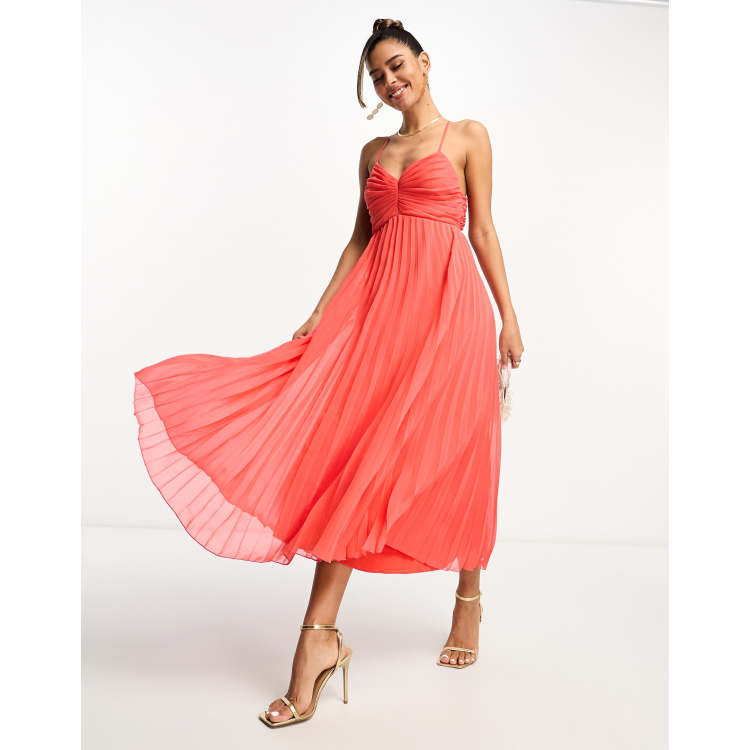 Coral bridesmaid dresses asos deals
