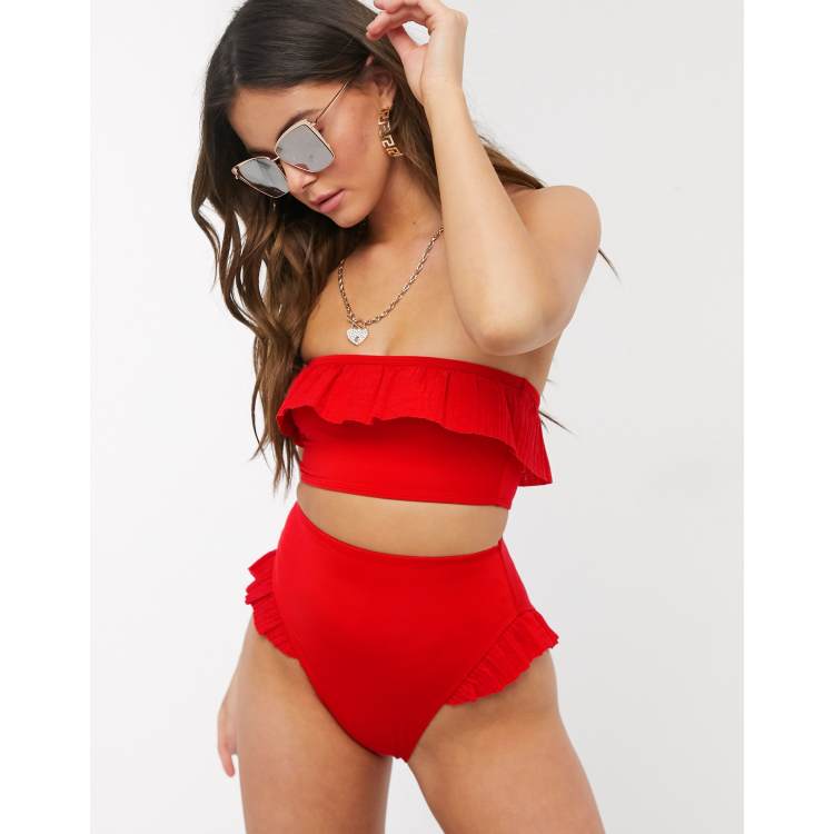 ★送料・関税込★GLOWNY★FRILL HIGH CUT BIKINI BOTTOM★ ☆送料・関税込☆GLOWNY☆FRILL HIGH CUT BIKINI BOTTOM☆